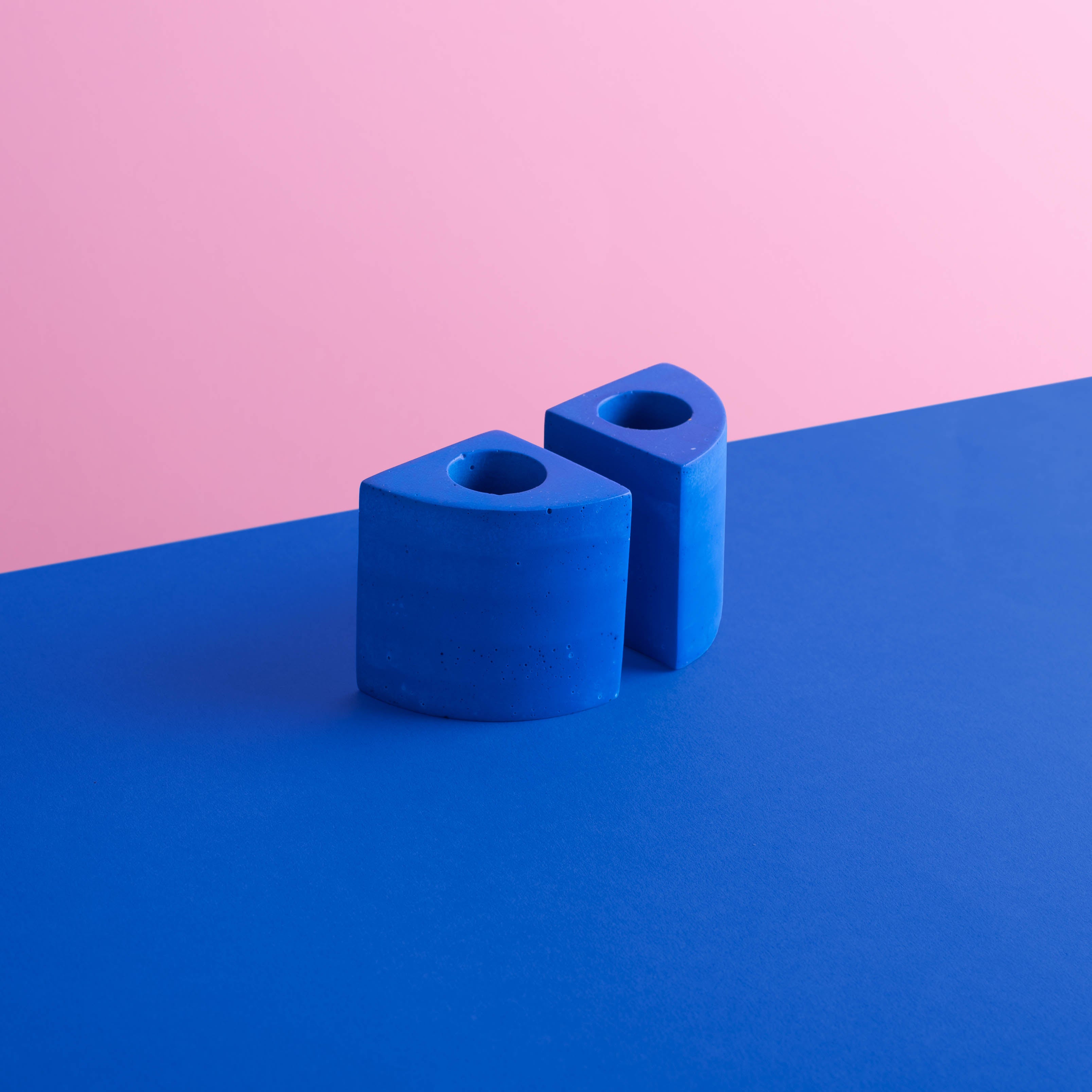 OST candlestick holder - Blue